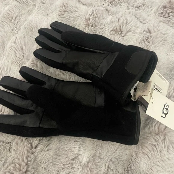 Ugg Mens Fabric And Leather Globe Size L - Picture 6 of 6